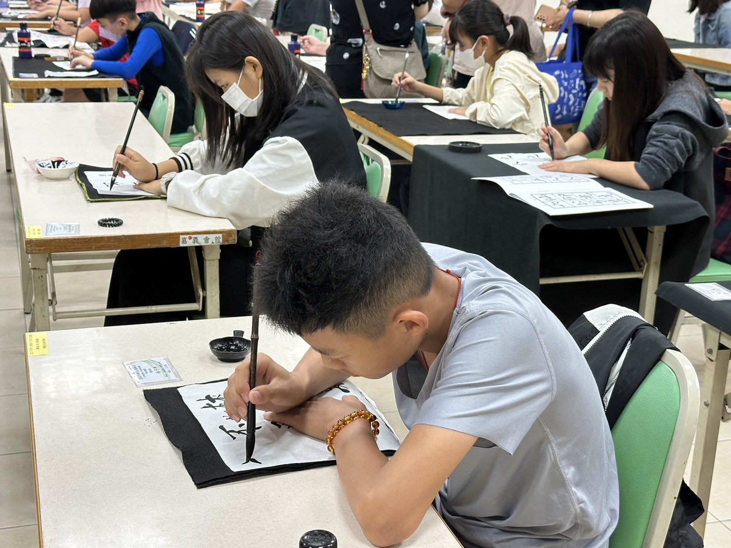 家園寶貝參與書法比賽🎉(標題圖檔)