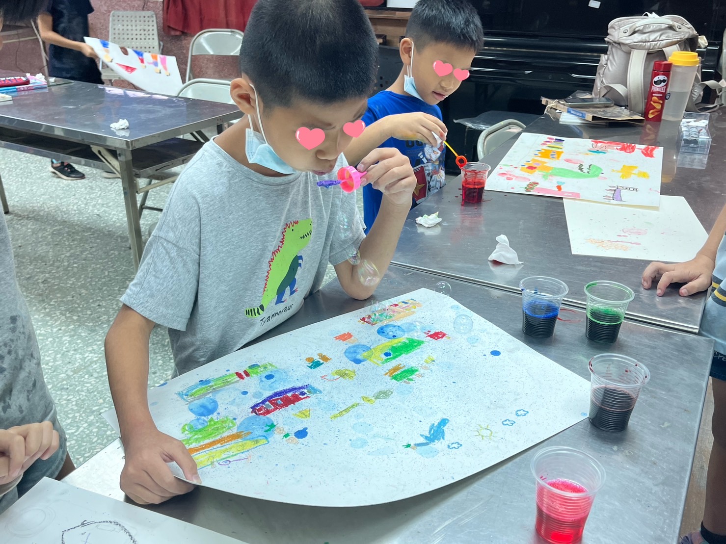 家園寶貝參與藝術營(標題圖檔)