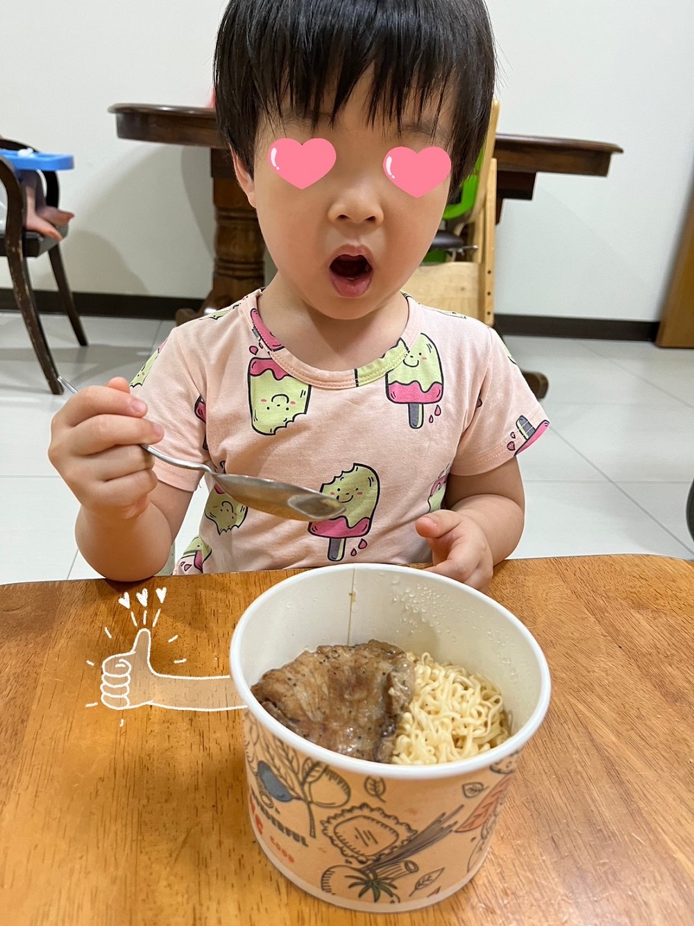 吉仔早午餐送愛安仁:美味的炒泡麵(標題圖檔)